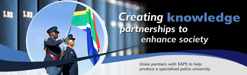 Unisa partners with the South African Police Service